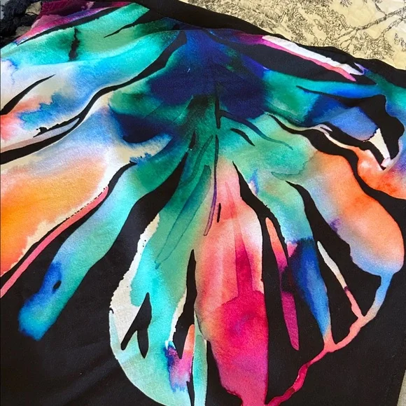 La Blanca Vibrant Floral Swim Coverup - Picture 9 of 11